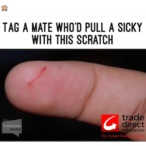 Scratched Finger