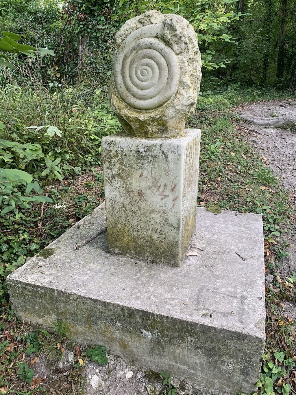 Snail sculpture