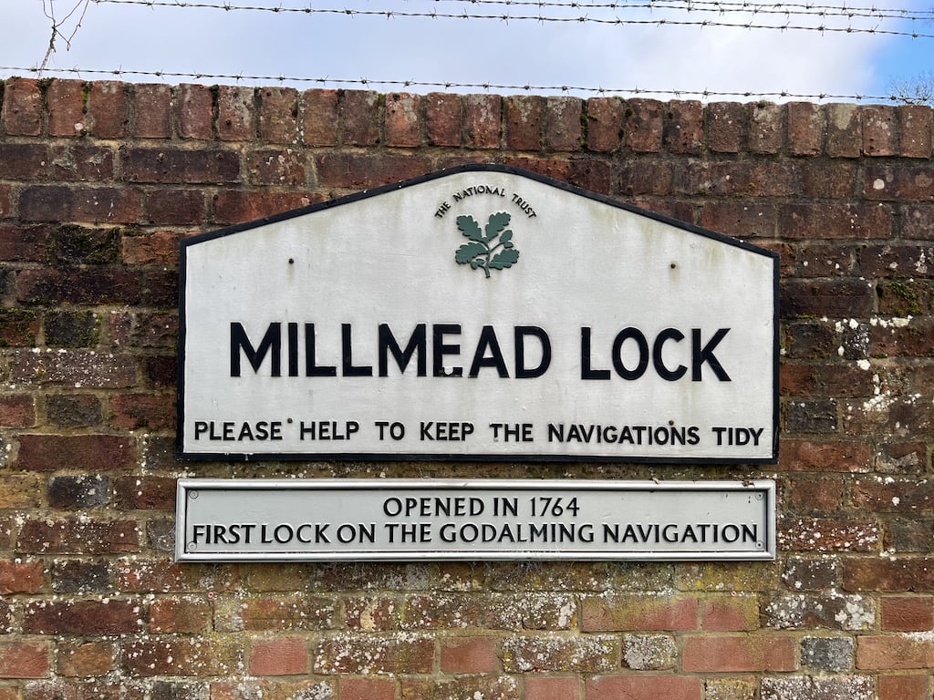 Millmead lock